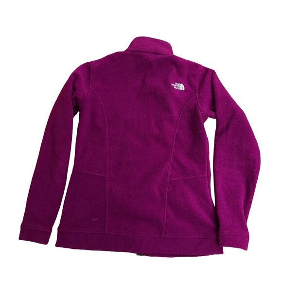 VINTAGE The North Face Fleece Jacket Medium Purple - Picture 10 of 11